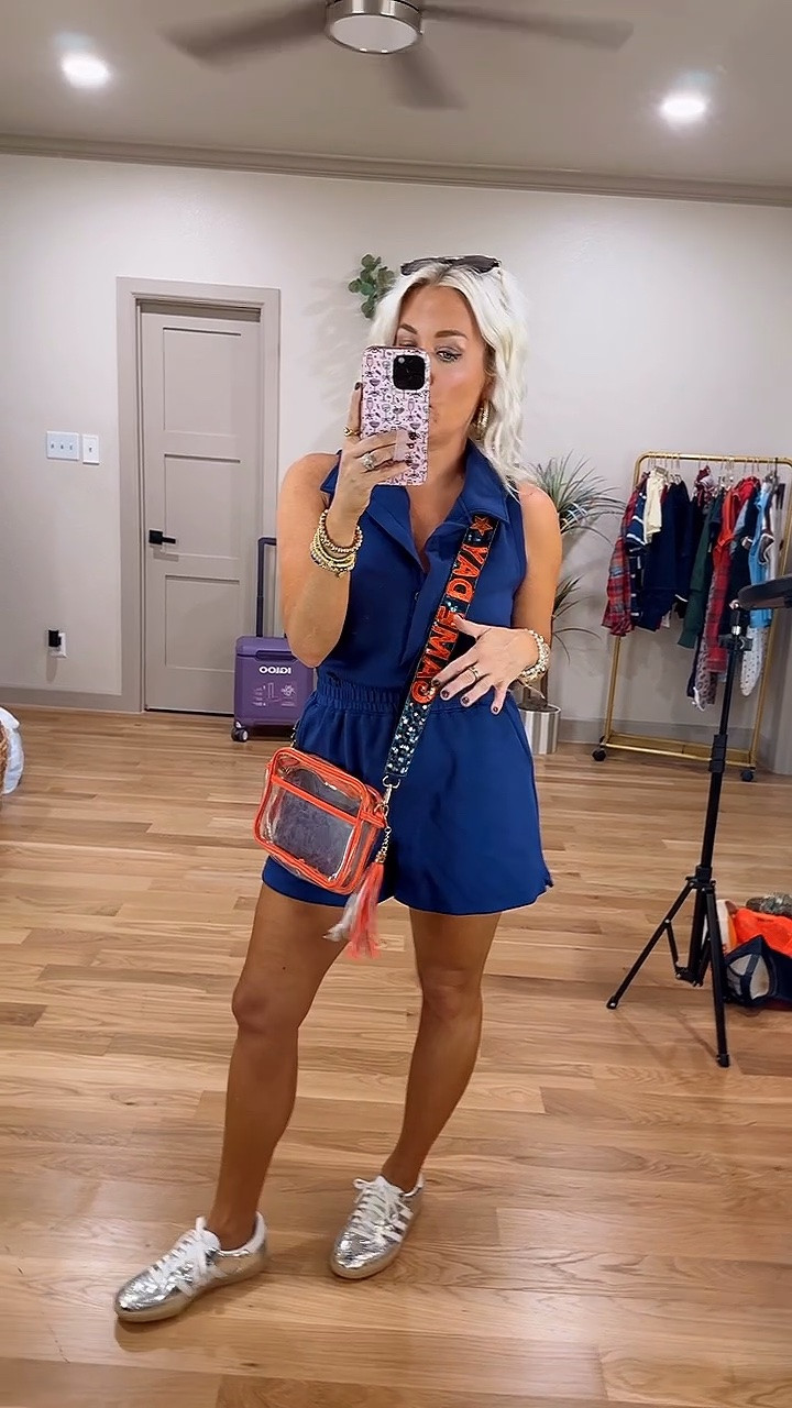Ordered this romper for ridges football games and LOVE IT! Feels like spanx and great for hot weather - medium