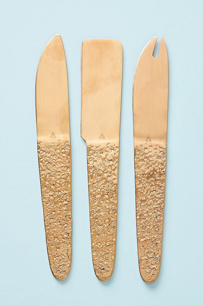 Chiara Cheese Knives, Set of 3 | Anthropologie (US)