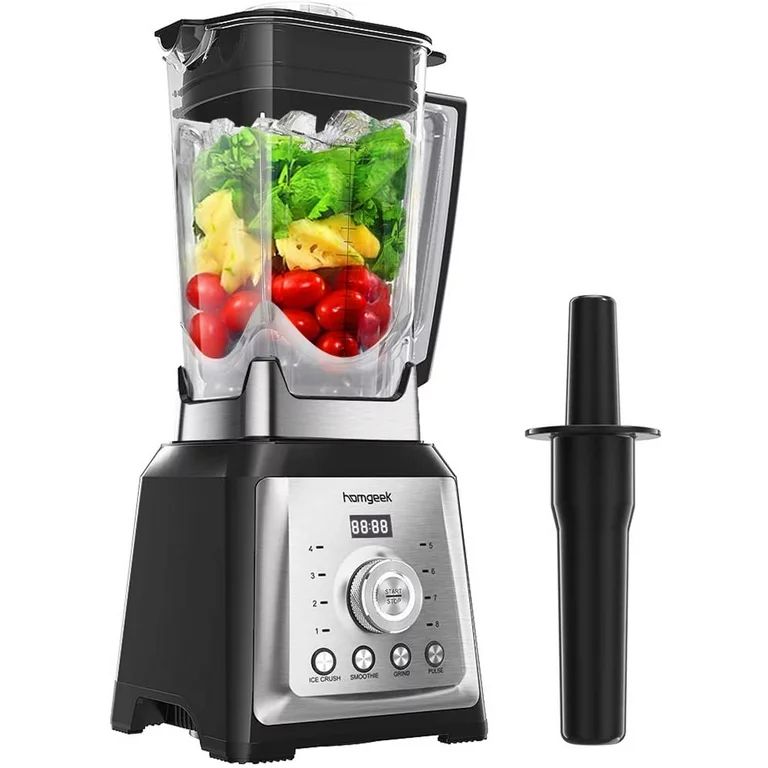 Homgeek Blender 1450W 70 oz Professional Smoothie Blender for Fruit, Ice Crushing, Milkshake Chri... | Walmart (US)