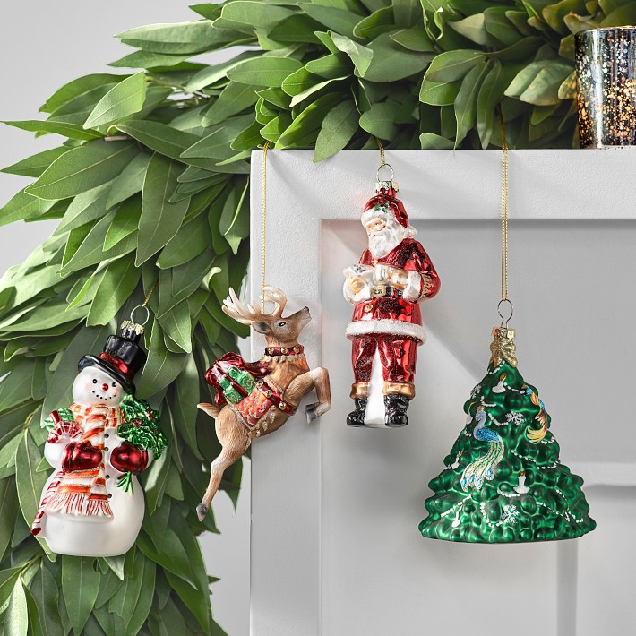 'Twas the Night Before Christmas Ornaments, Set of 4 | Williams-Sonoma