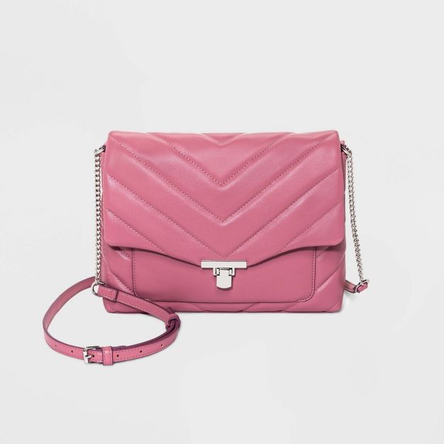 Quilted Boxy Crossbody Bag - A New Day™ | Target