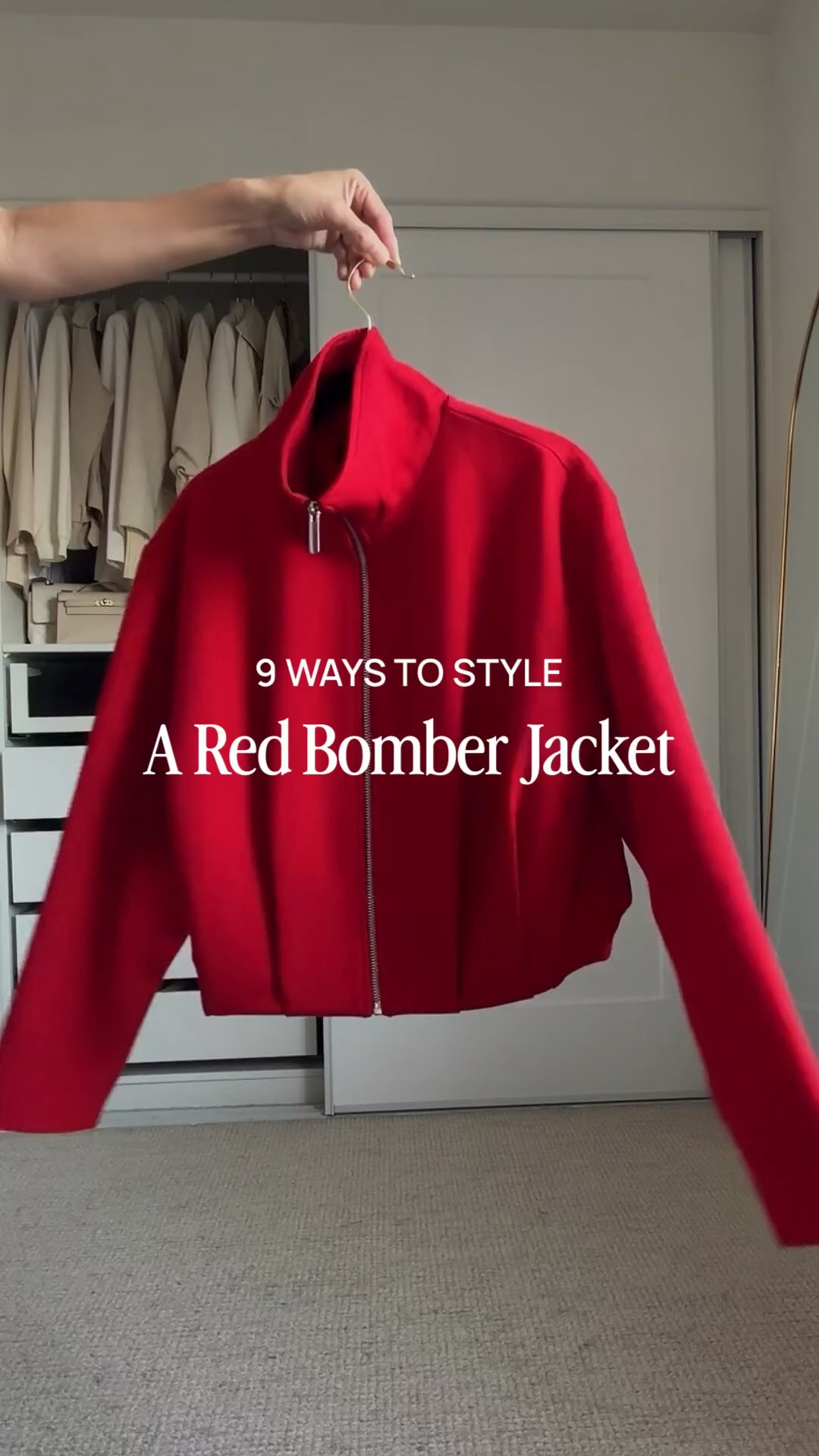9 ways to style the Zara red bomber jacket ❤️ One statement jacket, NINE completely different outfits!

A red bomber jacket may look like a bold piece, but it’s surprisingly versatile. I styled it 9 ways—from sporty and casual to more polished looks—to show how easily you can make this trend work with pieces already in your wardrobe.

➡️ Zara red bomber jacket — wearing size XS

➫ MY BODY MEASUREMENTS FOR YOUR REFERENCE
Bra: 32C (81 cm)
Waist: 26” (66 cm)
Hips: 38” (96.5 cm)
Height: 5’7” (170 cm)

Zara red bomber jacket | red bomber jacket | how to style a bomber jacket | red jacket outfit | Zara outfit ideas | Zara fall fashion | bomber jacket outfit | fall jacket trends | fall outfits | casual chic outfits | sporty chic outfit | fashion over 40 | fashion over 50 | Zara new arrivals

#ZaraStyle #RedBomberJacket #FallOutfits #LTKStyle

#LTKgrwm #LTKootd #LTKOver40