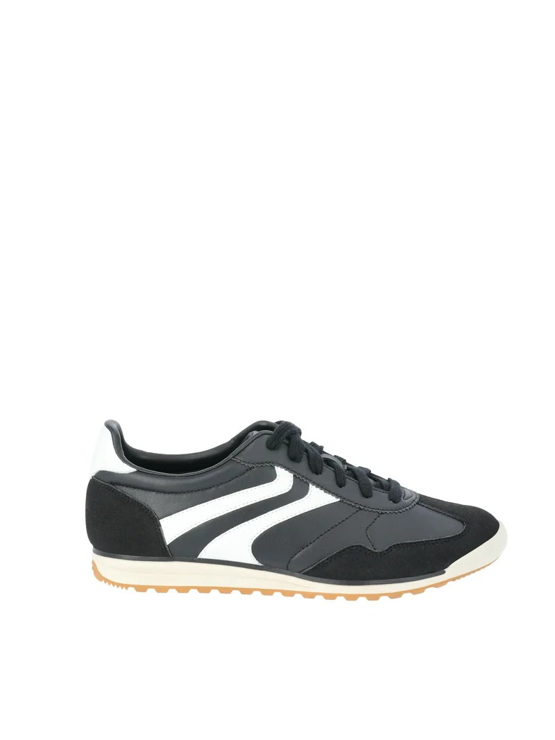 No Boundaries Women's Retro Lace-Up Sneaker | Walmart (US)