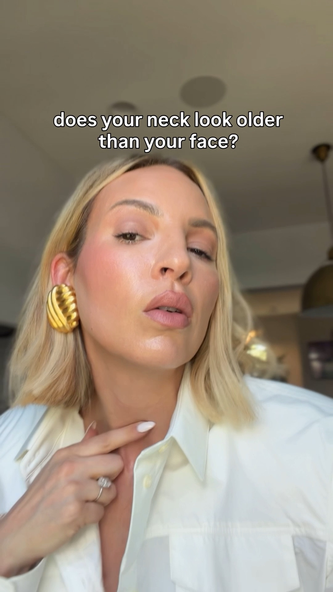 If you’re struggling with your neck, you must try this SPF tightening cream. Ive been using it every morning and see a difference already. ￼praise be 

#LTKOver40 #LTKBeauty #LTKstorytime