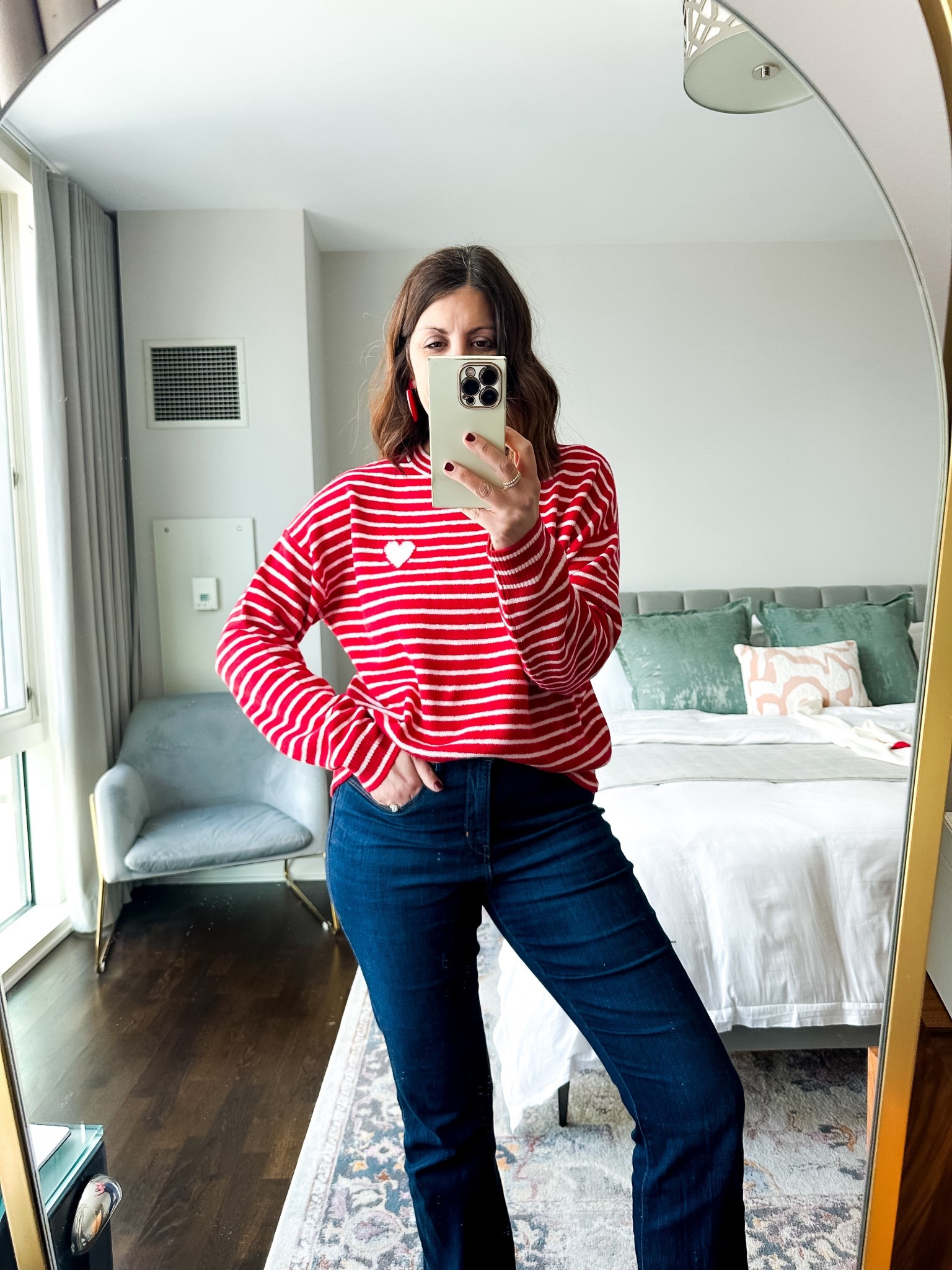 Valentine’s Day sweater, heart sweater for women, casual Valentine’s outfit, cozy winter knit

#LTKootd #LTKOver40 #LTKmomlife