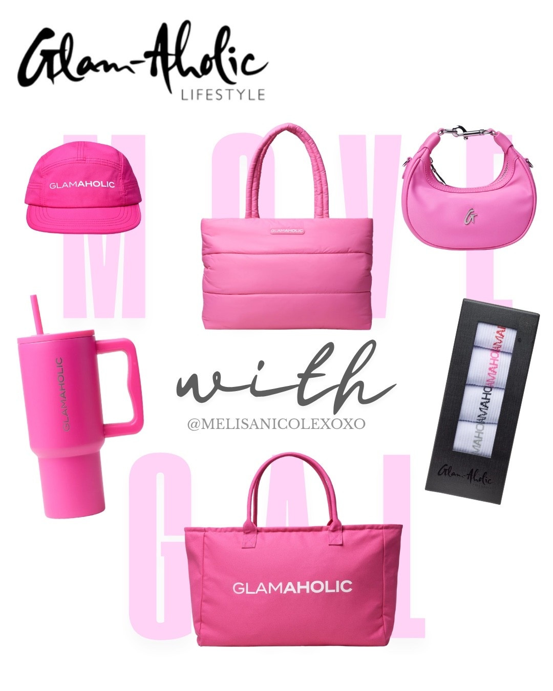 Calling all Glam-Aholics to the front. New products alert featuring Glam-Aholic Lifestyle’s latest drop, Move with GAL 

#MovewithGAL
#GlamAholicLifestyle #GlamaholicFinds 

#LTKActive #LTKItBag #LTKStyleTip