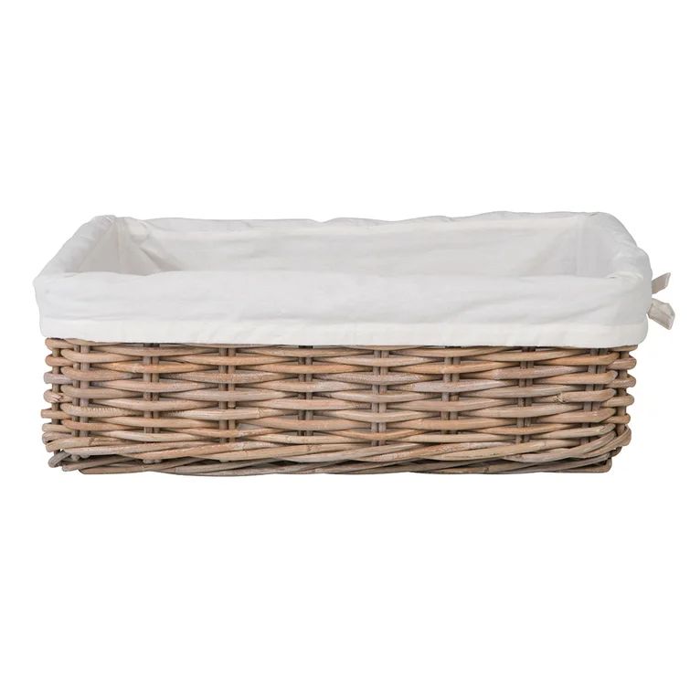 Skiatook Shelf & Under Bed Rattan Basket | Wayfair North America