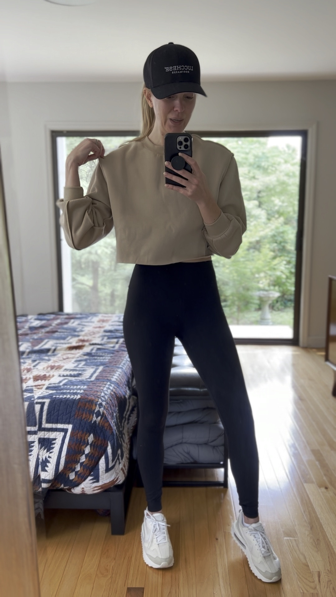 Travel look: Cutest and coziest neutral crop from Amazon. Wearing size small. 

#LTKtravel #LTKunder50 #LTKSeasonal