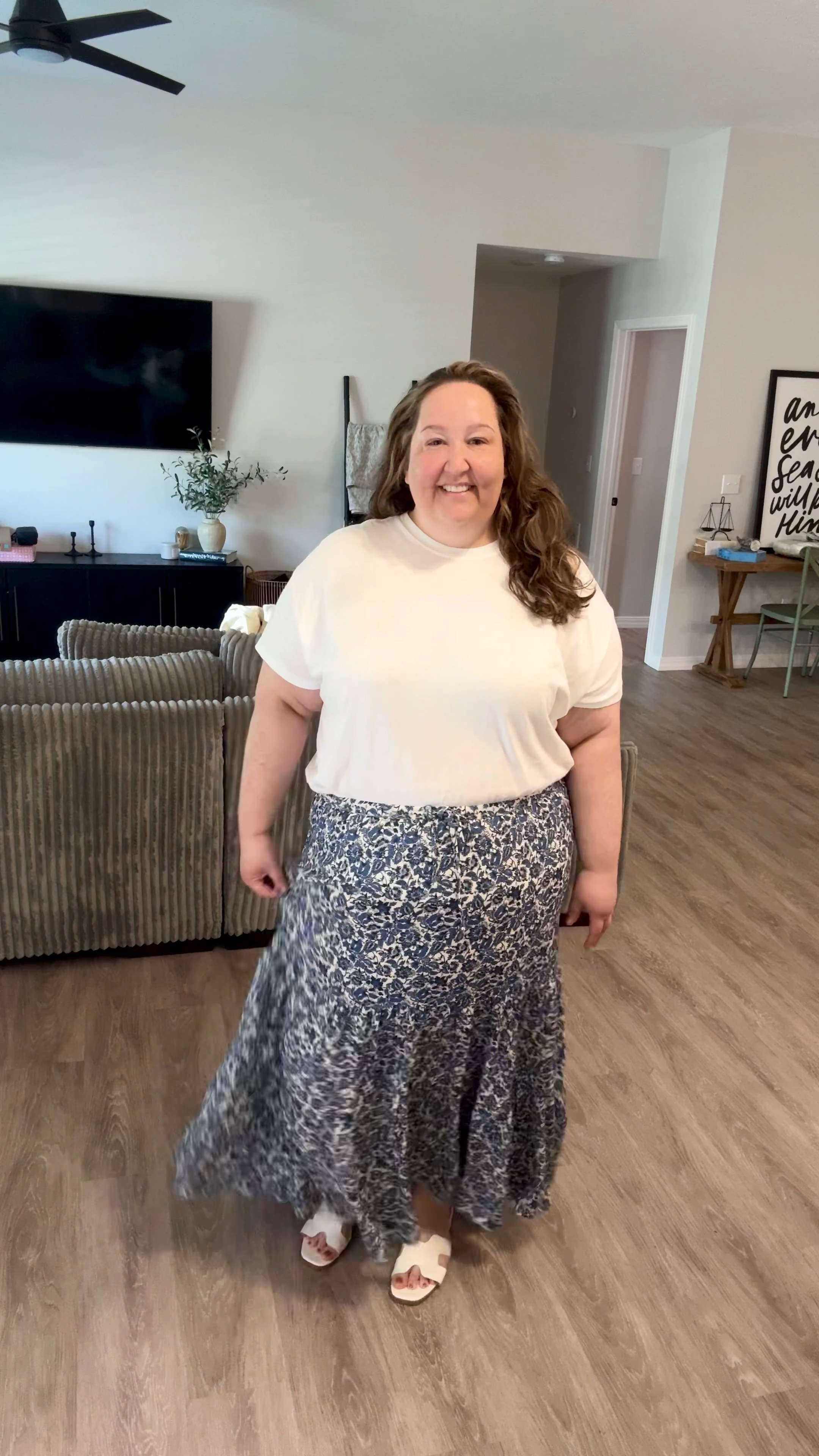 If you follow the "no white shoes after Labor Day", you have 3 weeks left! Don't worry, these white sandals are perfect year 'round. 

I paired these white flats with this beautiful plus size blue printed maxi skirt and a plain white tee to let the skirt do all the talking.

#rebekahelizstyle #PlusSizeFashion #CurvyStyle #plussizestyle #BodyPositiveFashion
#PlusSizeOOTD #CelebrateMySize #CurvyAndConfident #PlusSizeBabe #StyleHasNoSize #arkansasblogger #arkansas #northwestarkansas #creator

Size 18, size 20, plus size style, summer fashion, outfits, casual outfit idea, weekend outfit, outfit idea

 

 #LTKFindsUnder50 #LTKPlusSize #LTKShoeCrush