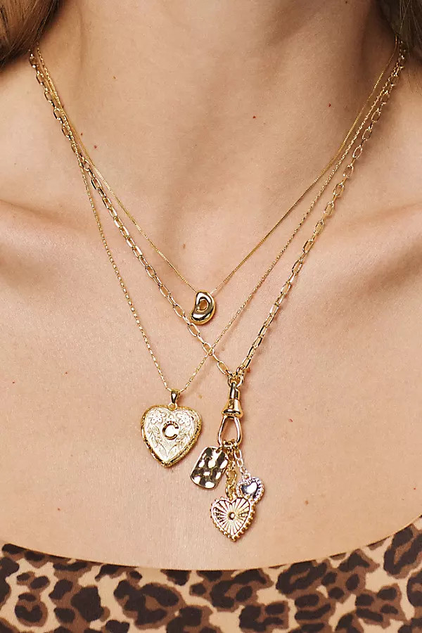 Charm Cluster Pendant Necklace | Anthropologie (US)