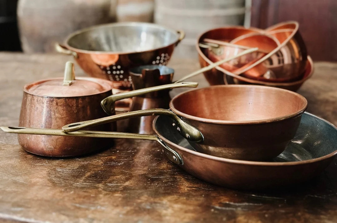 Vintage Copper Cookware - Etsy | Etsy (US)