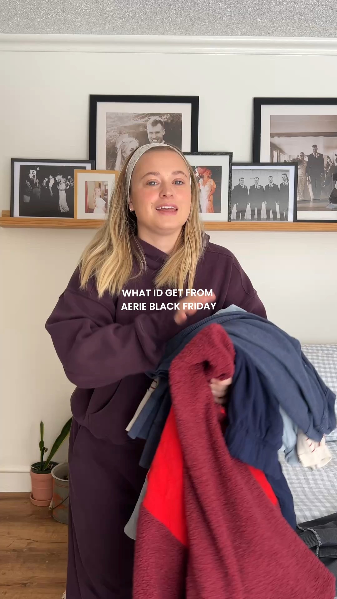 Aerie Black Friday recommendations 

Cloud fleece set: hoodie size medium joggers size large 

Jet setter set: hoodie size small joggers size medium 

Long sleeve henleys size medium 

Fleece full zip size medium 

Graphic tees size large 

AE big hug crew honestly I wear a few different sizes the small and the large 

Barrel pants size medium 

#LTKSaleAlert #LTKGiftGuide #LTKCyberWeek