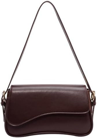 Shoulder Bag for women Y2K Crossbody Vegan Leather Purse Straps Retro Clutch Hobo Hadbags with 2 ... | Amazon (US)