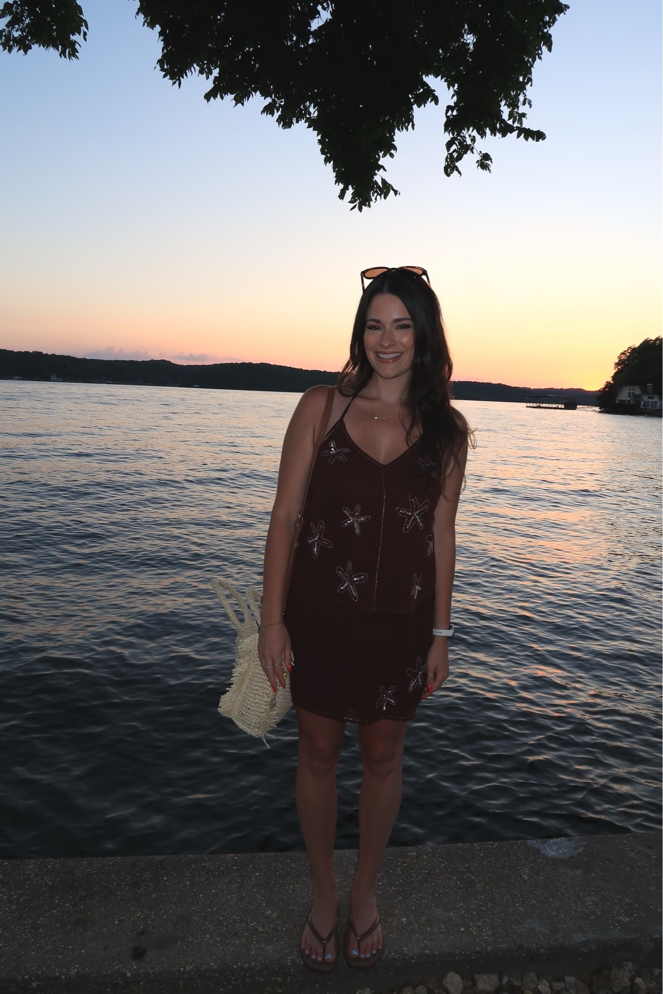 sunsets on the lake >

Matching set, summer nights, summer vibes, vacation outfit, loz, lake of the Ozarks, summer outfit inspo, skirt outfit, resort wear, ootd, lake life, resort style, sunset, summer sunset, sunset on the lake,

#LTKootd #LTKTravel #LTKU