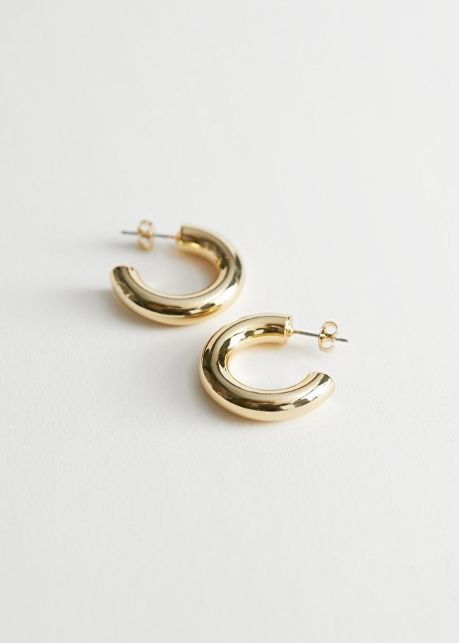 Chunky Open Hoop Earrings | & Other Stories (EU + UK)