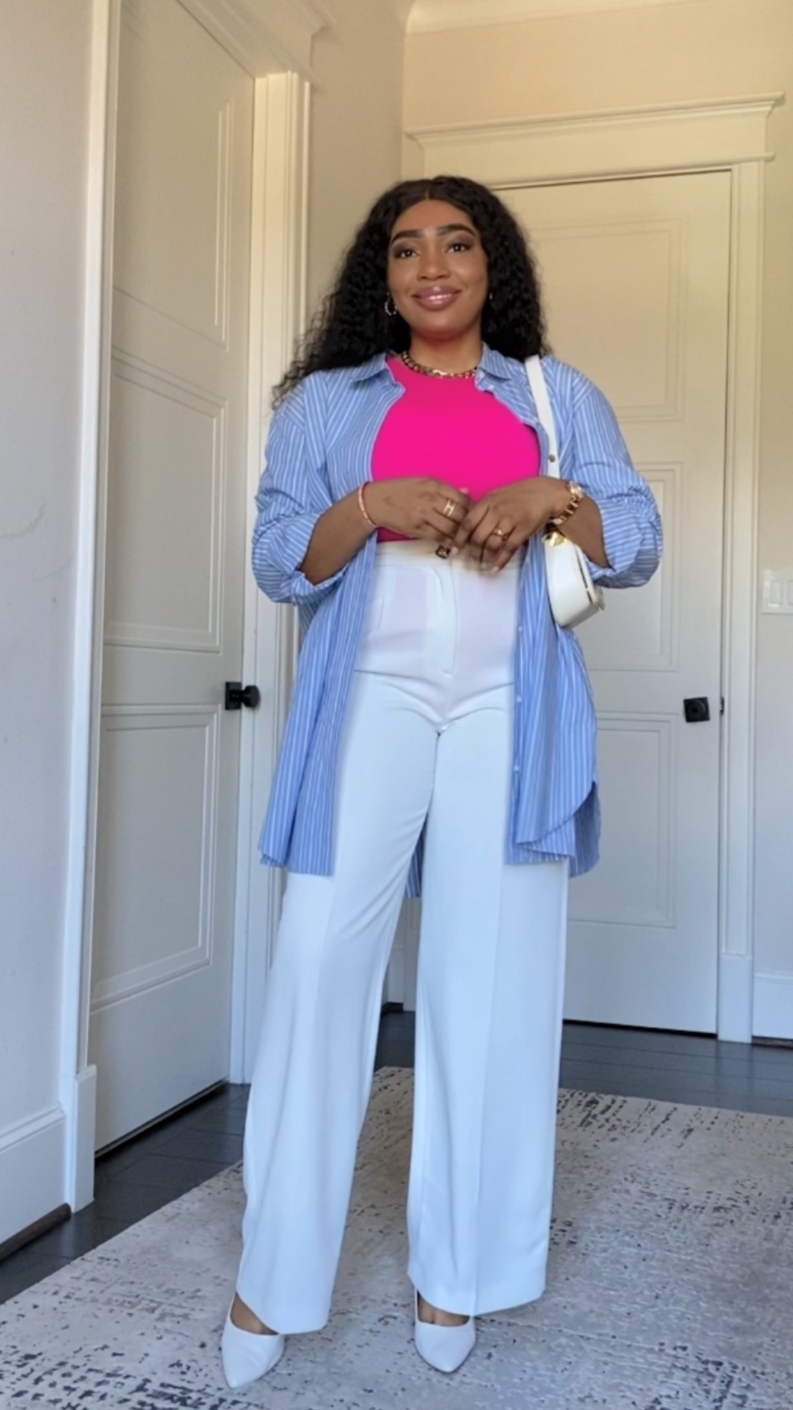 Wide leg pants