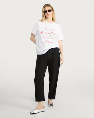 F&F Tailored Tapered Trousers in Black | Tesco F&F