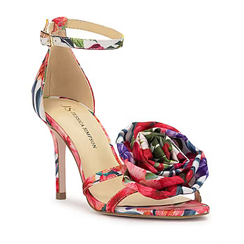 JS Jessica Simpson Womens Taiga Heeled Sandals | JCPenney