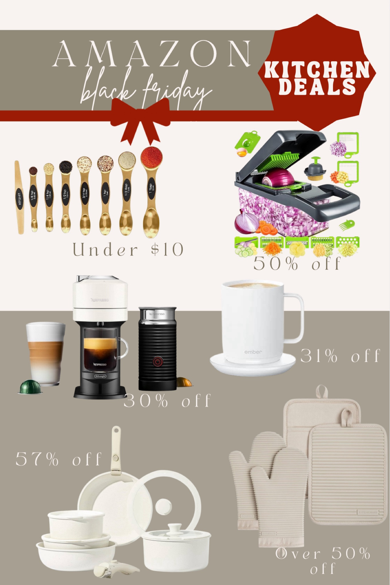 Amazon home deals
Amazon kitchen deals
Black Friday Amazon
Measuring spoons
Coffee nespresso 

#LTKCyberWeek #LTKGiftGuide #LTKsalealert