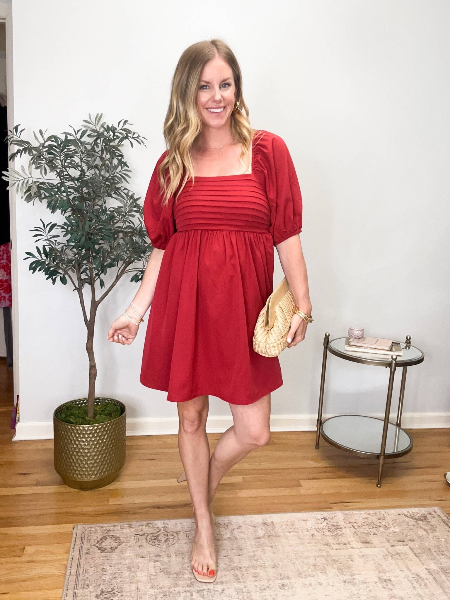 Love this style of dress! Such cute details and so flattering! Wearing size small!

#LTKSeasonal #LTKSaleAlert #LTKMidsize
