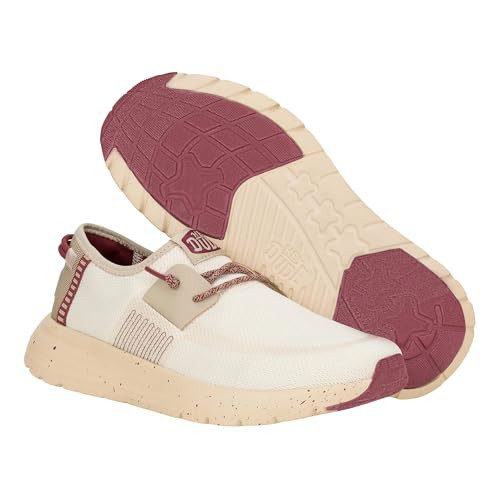 HEYDUDE Men's, Sirocco M Hype, Taupe/Mahogany, 11, Medium | Amazon (US)