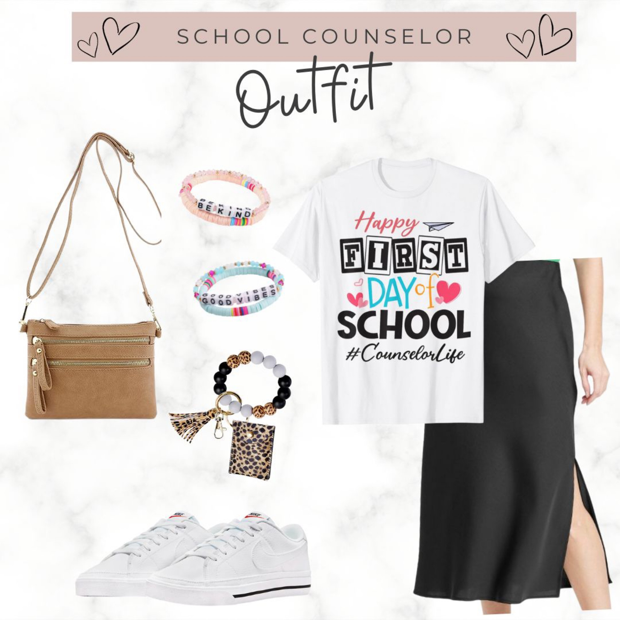 First day of school outfit for School Counselors and teachers 

#LTKunder50 #LTKworkwear #LTKBacktoSchool