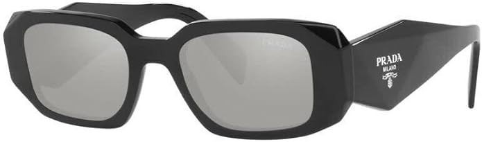 Sunglasses Prada PR 17 WSF Asian fit 1AB2B0 Black | Amazon (US)