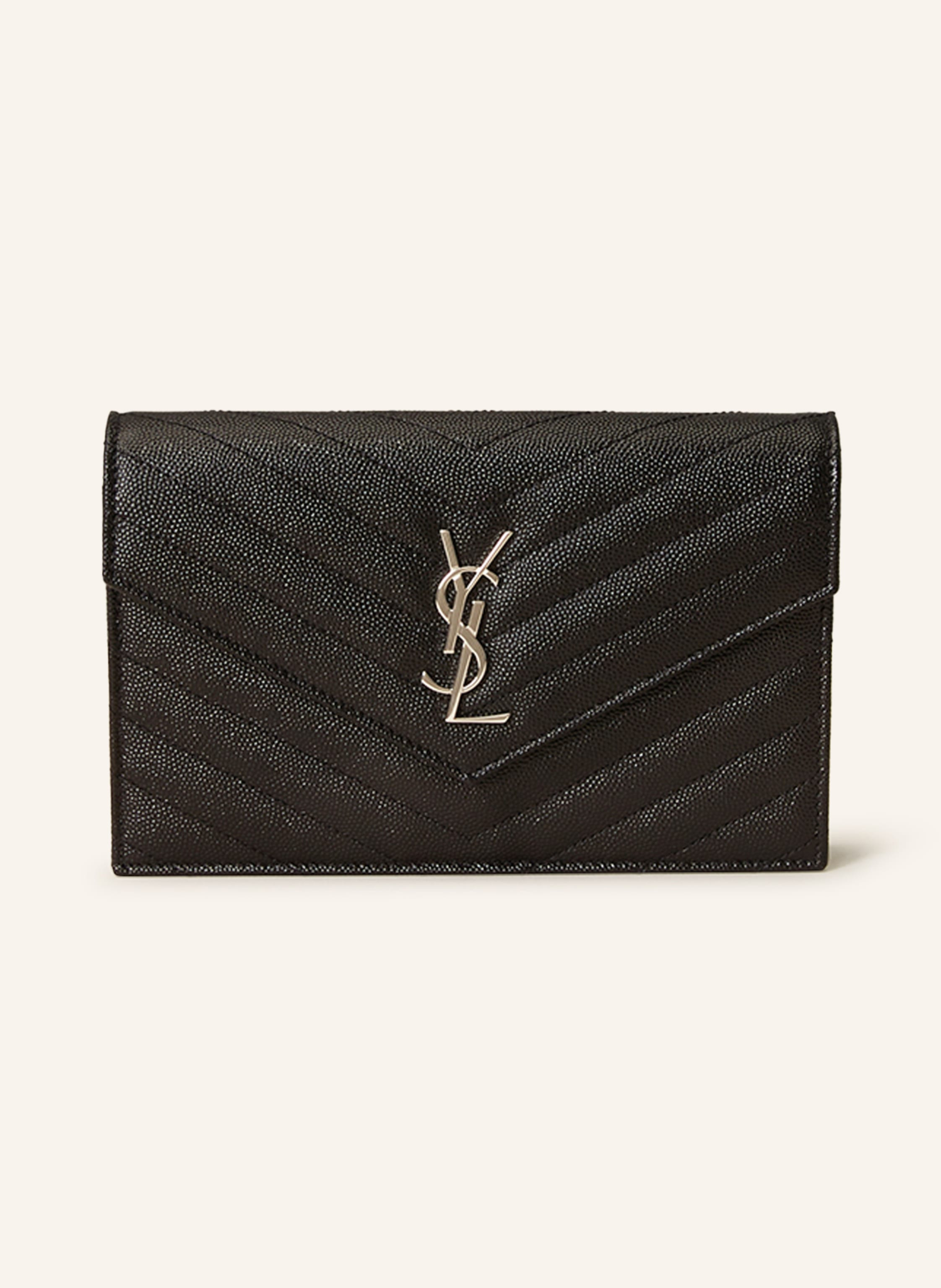 SAINT LAURENT Umhängetasche CASSANDRE in schwarz/ silber | Breuninger (DACH)