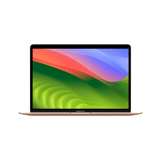 Apple MacBook Air 13.3 inch Laptop - Gold, M1 Chip, Built for Apple Intelligence, 8GB RAM, 256GB ... | Walmart (US)