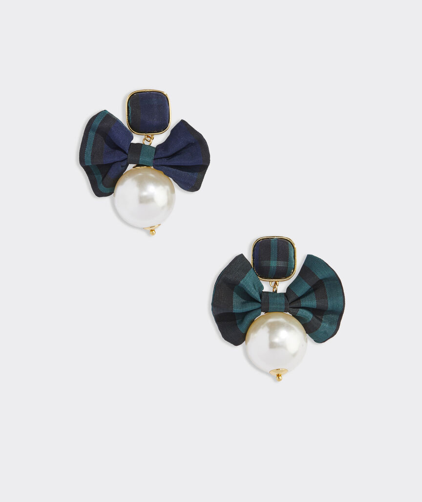 Bow Pearl Earrings | vineyard vines