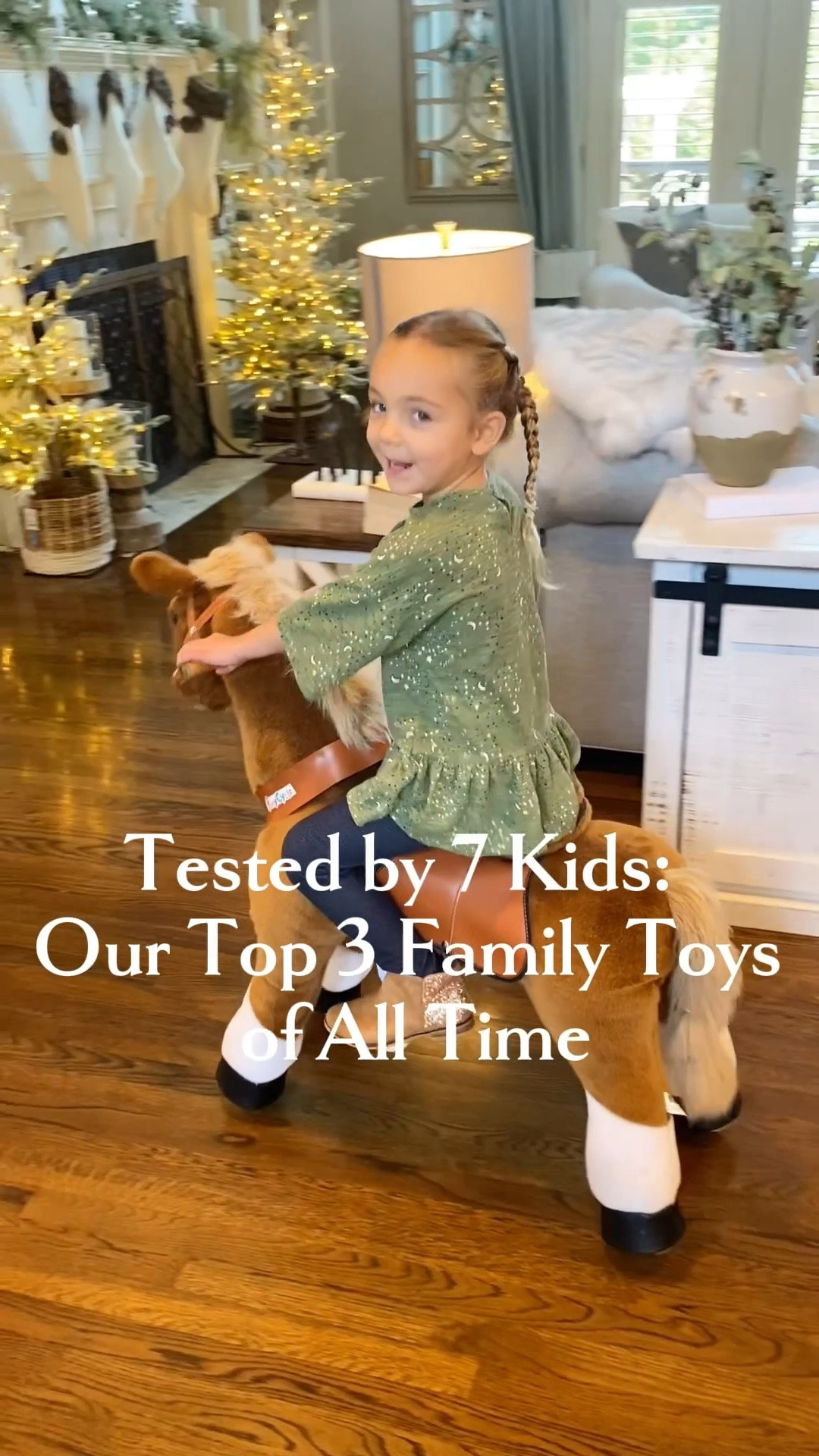 The three best toys we've ever had... and all on Amazon! 

Quick details...

1. Pony Cycle. Just start with the biggest size. Asher was only about a year in this video and he could make it go. The other kids would do laps on it. I hung on to it forever and sadly the hurricane ruined it😢

2. Razor Scooters that look like dirt bikes. These are electric scooters and have dirt bike shells on top. No gas!  Make sure to get helmets with them. 

3. Razor Crazy Cart. So good we've had two!  These are drifter carts that spin and there's a safety flag on the back. 


#LTKKids #LTKmomlife #LTKGiftGuide