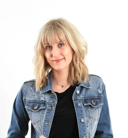 KanCan Jeans Women’s Destructed Denim Jacket in Medium Wash | Glik's