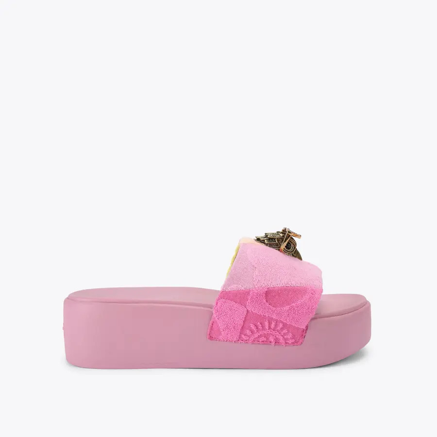 Kurt Geiger Londonmeena eagle platform sandal$138 | Kurt Geiger US