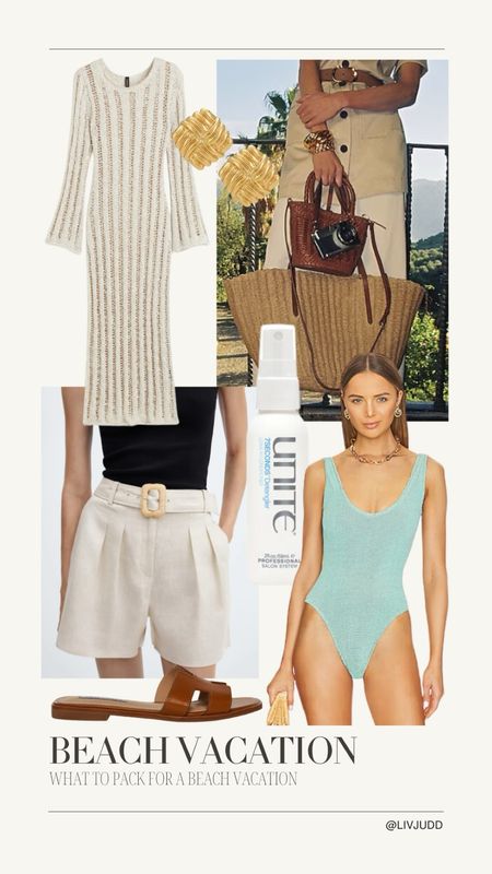 What to pack for a beach vacation 🌊🐚☀️

Resort Wear | Beach Vacation | Swimsuit

#LTKtravel #LTKSeasonal #LTKstyletip