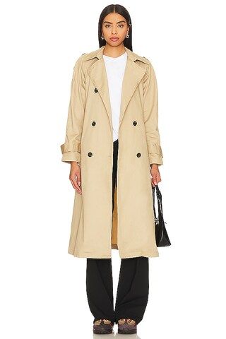 Lovers and Friends x Rachel Ridley Trench Coat in Beige from Revolve.com | Revolve Clothing (Global)