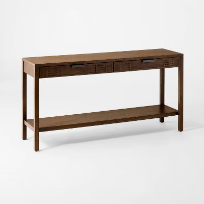 Dosinia 60" Console Table Brown - Threshold™ designed with Studio McGee | Target