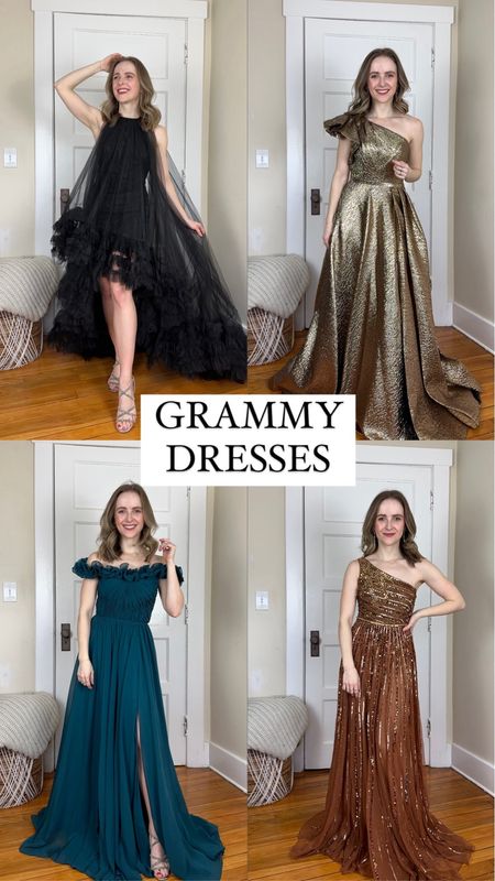 Grammy dress ideas
Black tie wedding 
Wedding guest dresses 
Gala gown
Wearing size 2/0 in all styles 
Macduggal

#LTKparties #LTKwedding