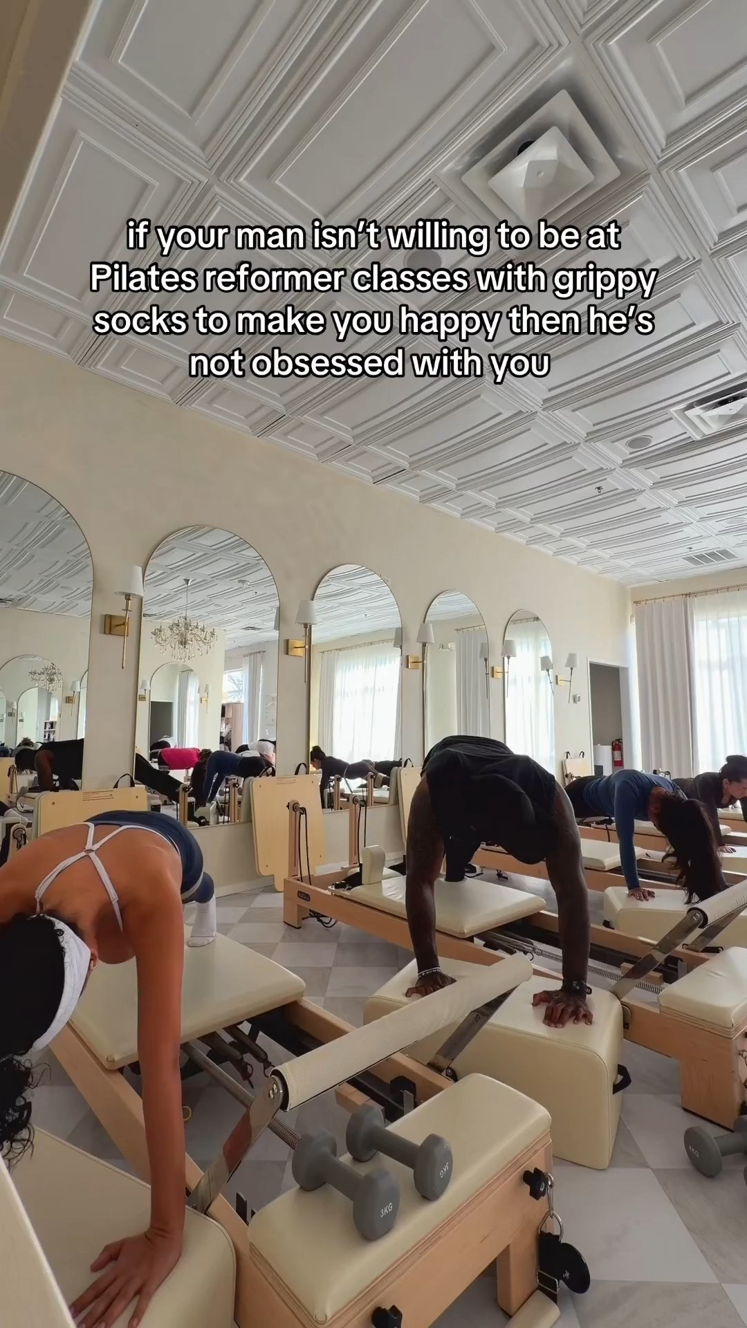 Real love is showing up to Pilates… even in grippy socks. 🫶🏼
#pilatesobsessed #relationshiphumor #wellnessgirl

#LTKootd #LTKdayinmylife #LTKfitnessgoals