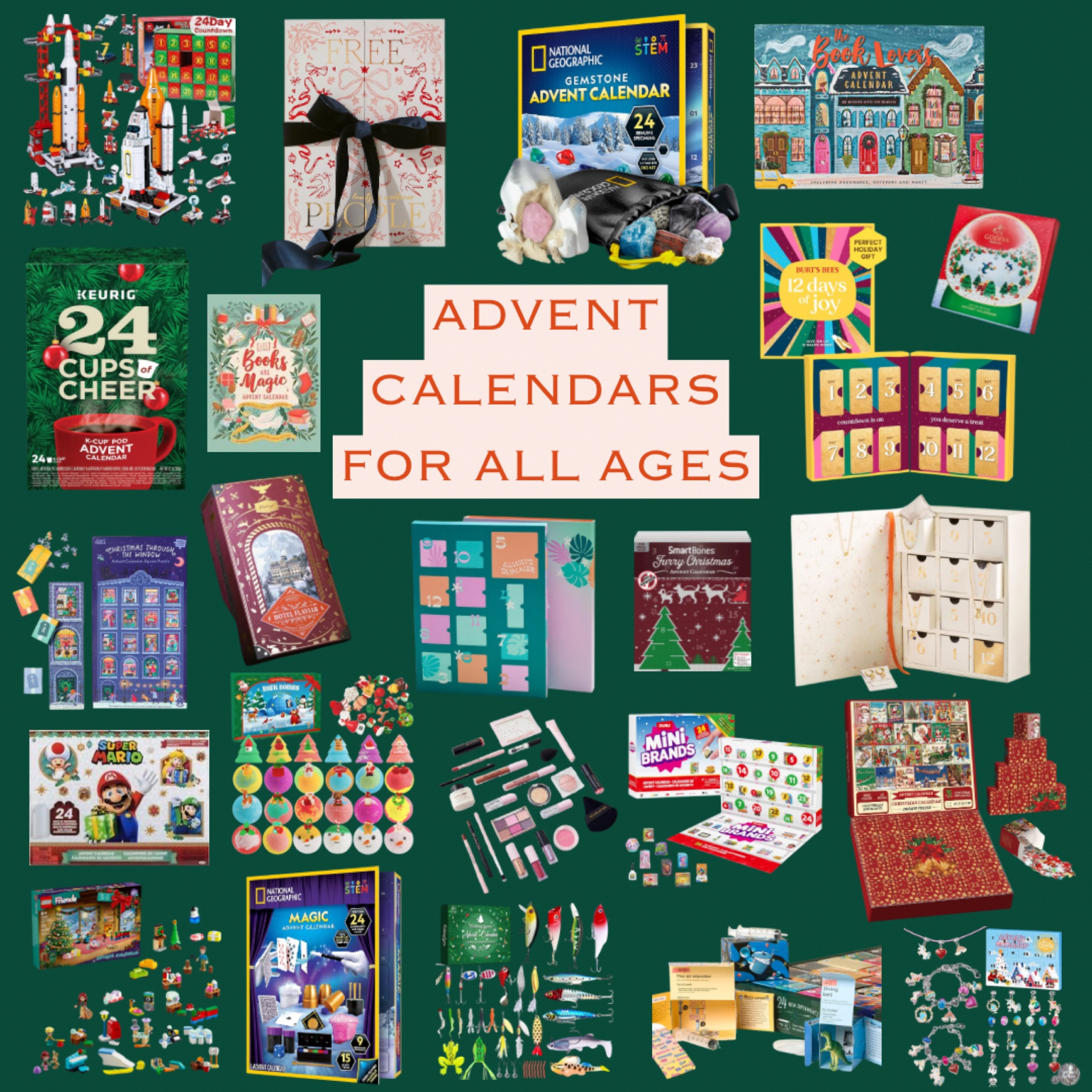 countdown to christmas! 🎄 discover fun + festive advent calendars for every age! 

#LTKFamily #LTKHoliday #LTKGiftGuide