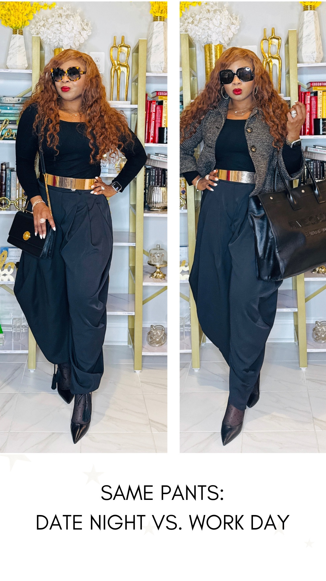 It’s Valentine’s season and this is a chic date night/Valentine’s day outfit if you’re in the mood for a non-traditional red or pink outfit🖤

#LTKgrwm #LTKMidsize #LTKootd