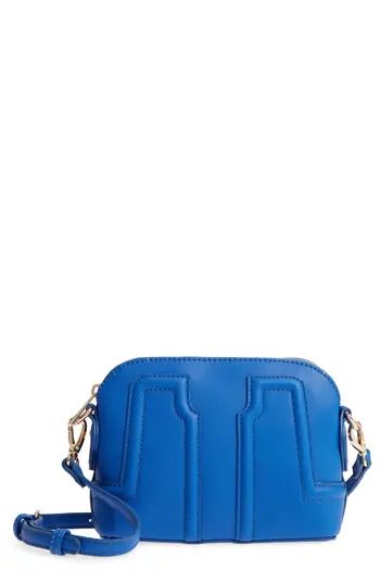 Sole Society Structured Faux Leather Dome Crossbody - | Nordstrom