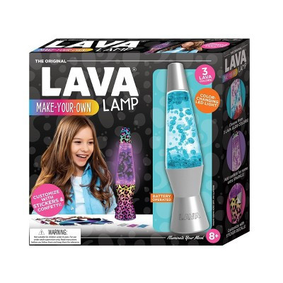 Schylling Lava Labs MYO Lava Lamp: Craft Kit for 8-11 Year Old Girls, Birthday Gift Idea, Includes Activity Guide, Requires AAA Batteries | Target