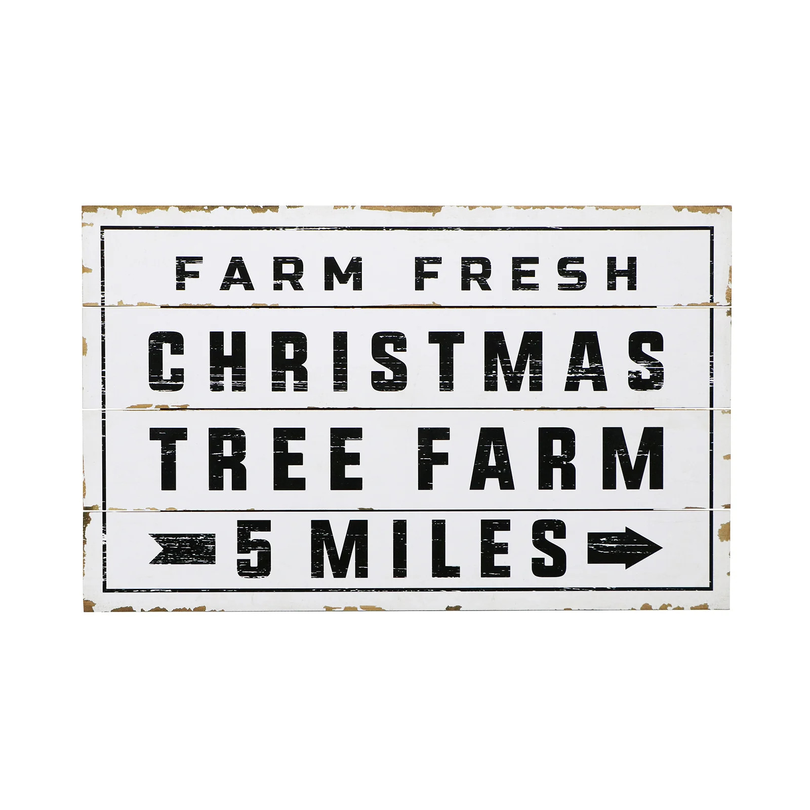 Christmas Tree Farm Shiplap Wood Sign 15 x 24" | Sweet Water Decor, LLC
