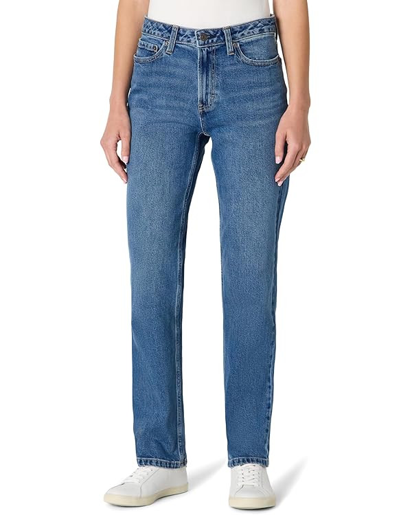 Amazon Essentials Women's High-Rise Straight Leg Jean | Amazon (US)