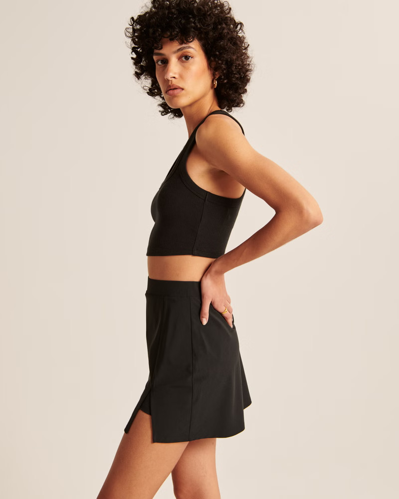Women's Clean Traveler Skort | Women's New Arrivals | Abercrombie.com | Abercrombie & Fitch (US)