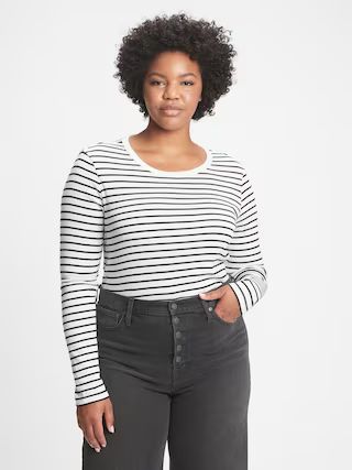 Stripe Crewneck T-Shirt | Gap Factory