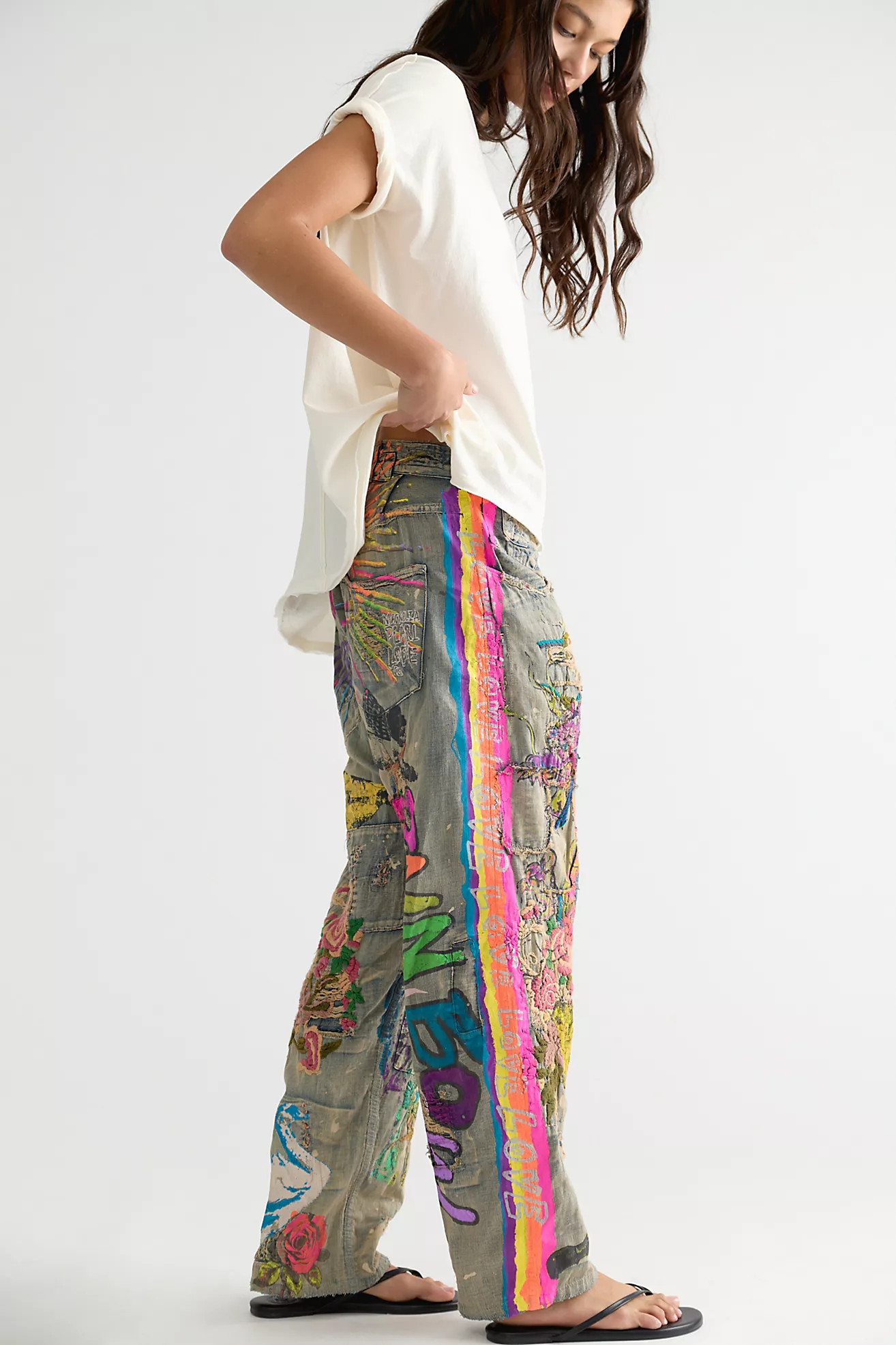Magnolia Pearl Dancing Queen Kalle Jeans | Free People (Global - UK&FR Excluded)