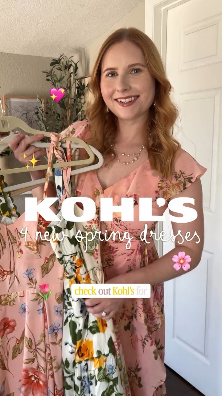 
@kohls spring and summer dresses  SIZING 💕 wearing mediums in these dresses. I’m typically a M/8/10 at Kohls

Spring wedding guest dresses, weekend brunch date inspo, and pretty 😍 feminine vacation looks are all featured here if you are looking for affordable styles to add to your wardrobe this month! 

Kohl’s spring fashion haul, Kohl’s try on haul 2026, affordable spring outfits, spring fashion over 30, budget spring outfit ideas, Kohl’s women’s clothing finds, casual spring outfit inspo, neutral spring outfits, everyday spring style, affordable fashion try on, LC Lauren Conrad, LC by Lauren Conrad #lclaurenconrad #laurenconradstyle #kohlsfinds #kohlsdeals #kohlshaul

#LTKMothersDay #LTKgrwm #LTKMidsize