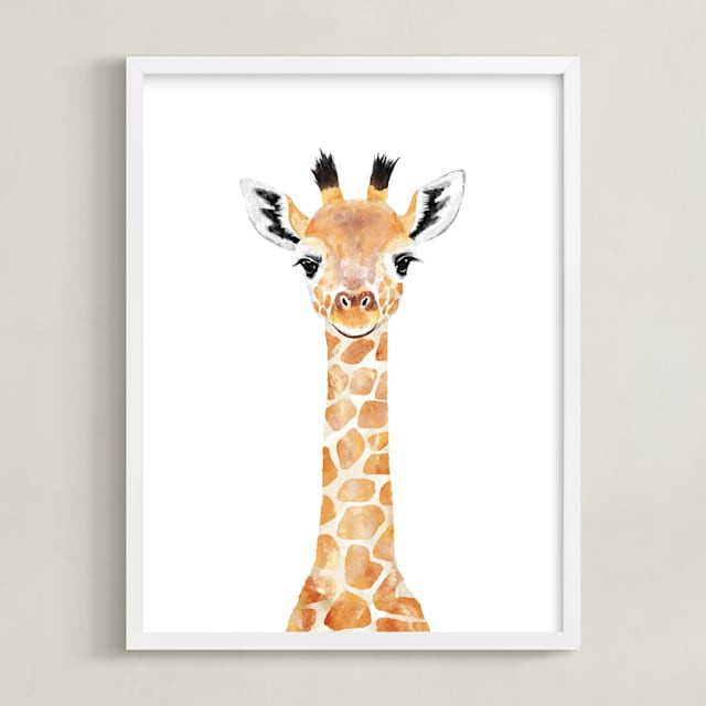 Baby Giraffe 2 | Minted