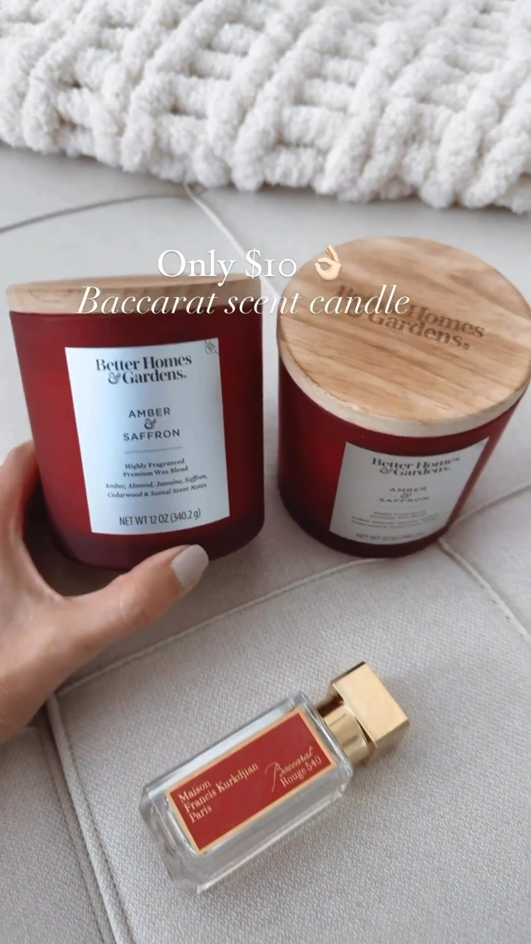 The perfect luxury scent candle for only 10 🙌🏻 baccarat scent candle 👌🏻

#LTKHome #LTKU #LTKOver40